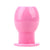 Ass Tunnel Plug Silicone Rose / L