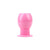 Ass Tunnel Plug Silicone Rose / S