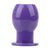 Ass Tunnel Plug Silicone Violet / L