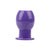 Ass Tunnel Plug Silicone Violet / M