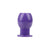 Ass Tunnel Plug Silicone Violet / S