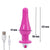 Gode anal vibrant lisse silicone Rose