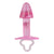 Le Gode Anal Adventures Stacked en Silicone Rose / Pointe